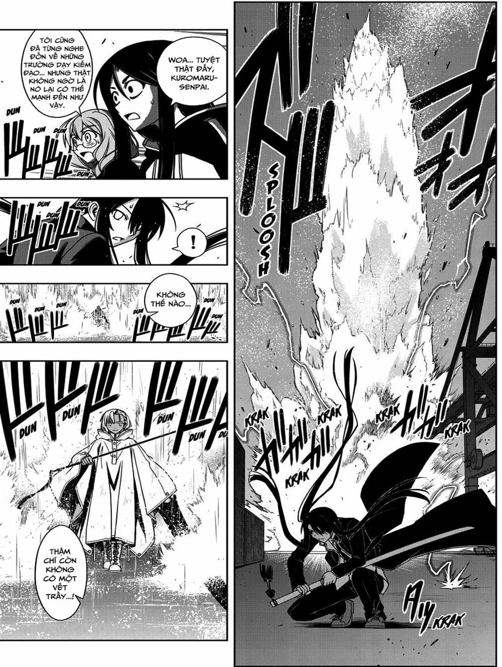 Truyện Tranh Lựa Chọn Phân Kỳ - Uq Holder! trang 9