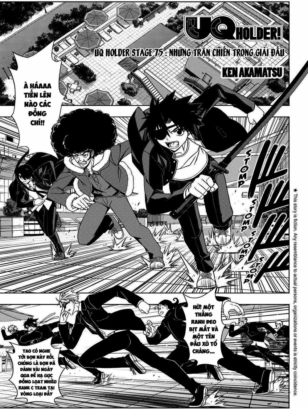 Truyện Tranh Lựa Chọn Phân Kỳ - Uq Holder! trang 9