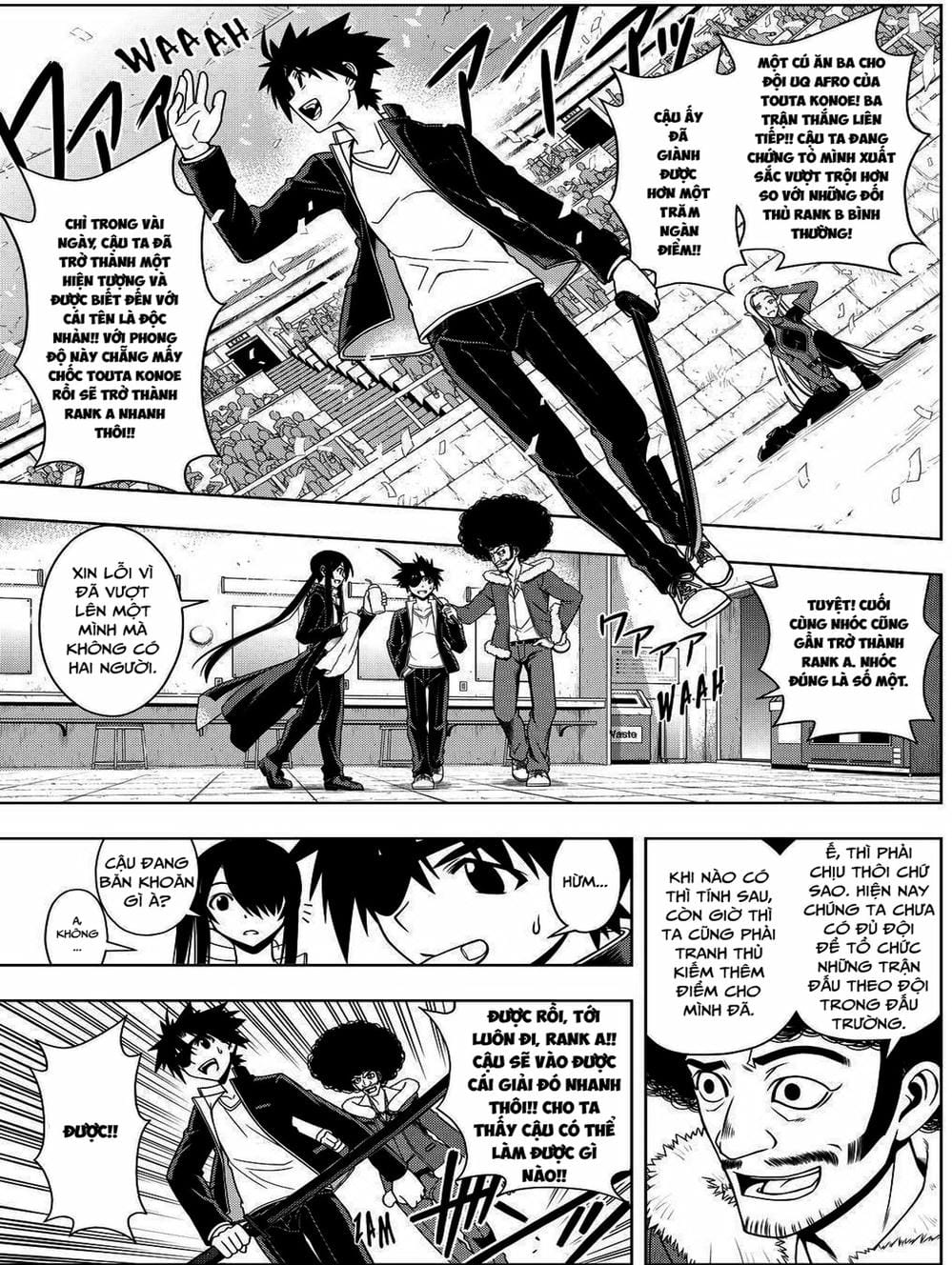 Truyện Tranh Lựa Chọn Phân Kỳ - Uq Holder! trang 9