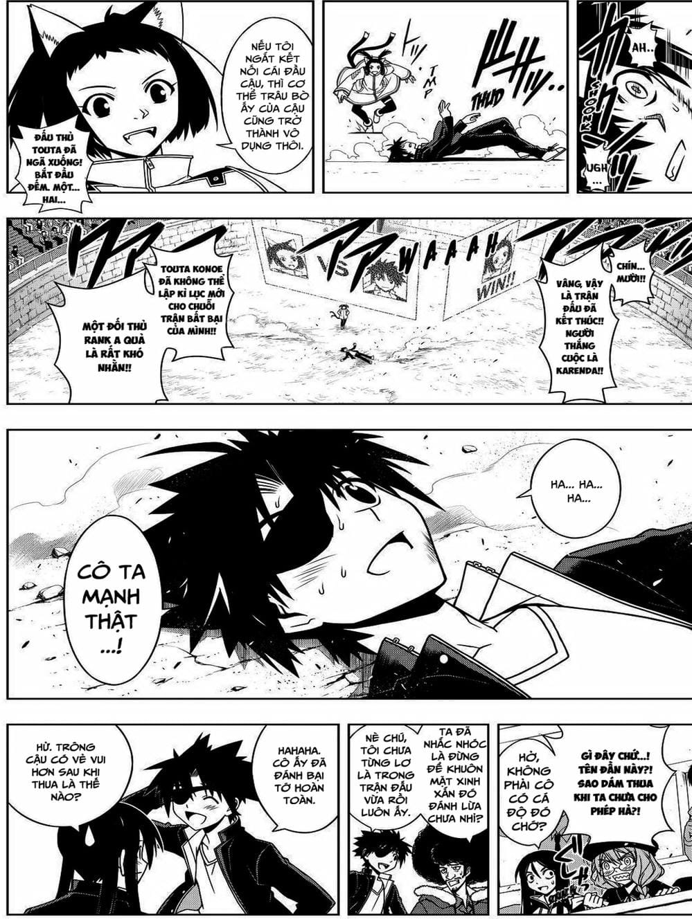 Truyện Tranh Lựa Chọn Phân Kỳ - Uq Holder! trang 9