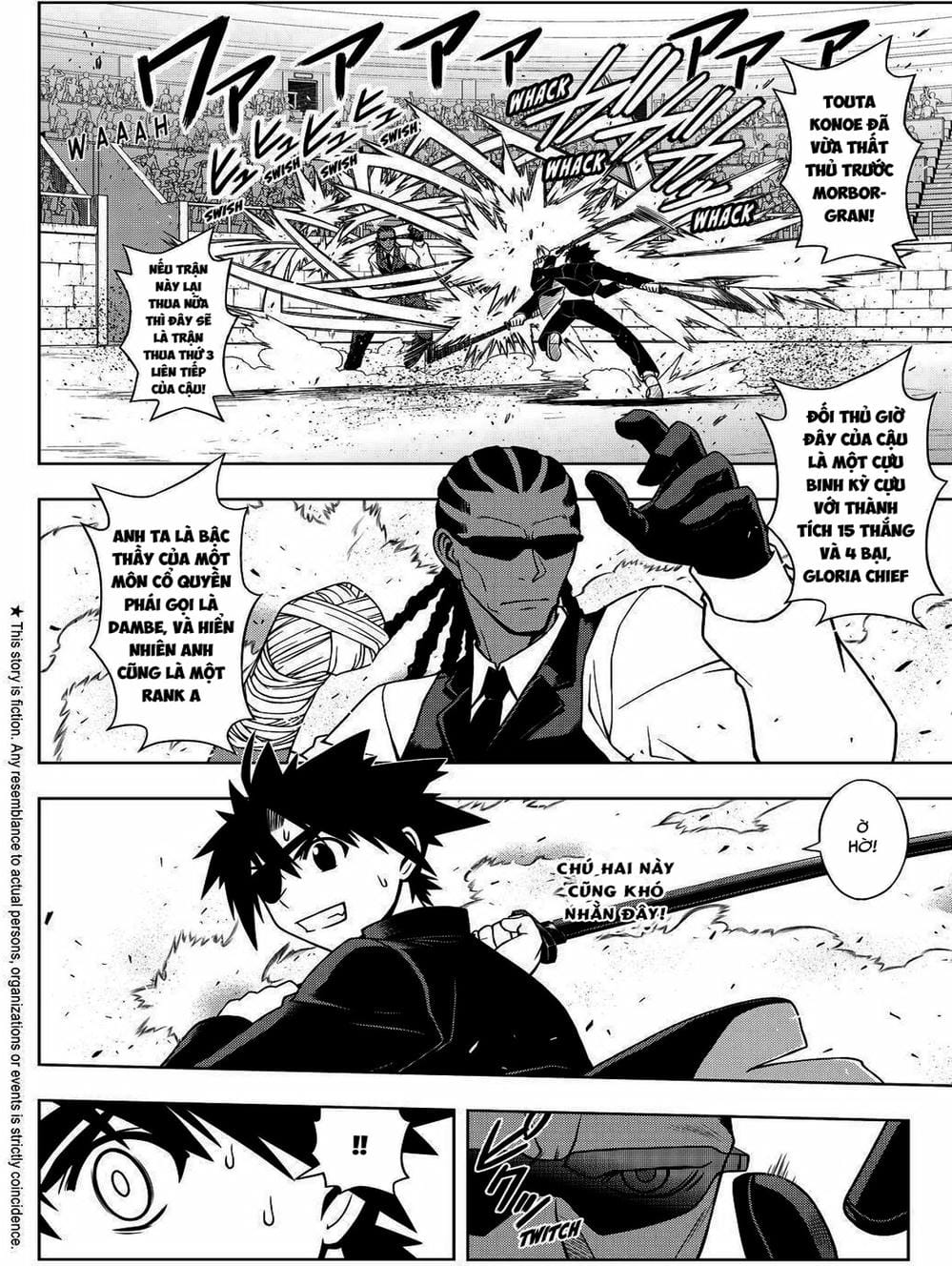 Truyện Tranh Lựa Chọn Phân Kỳ - Uq Holder! trang 9