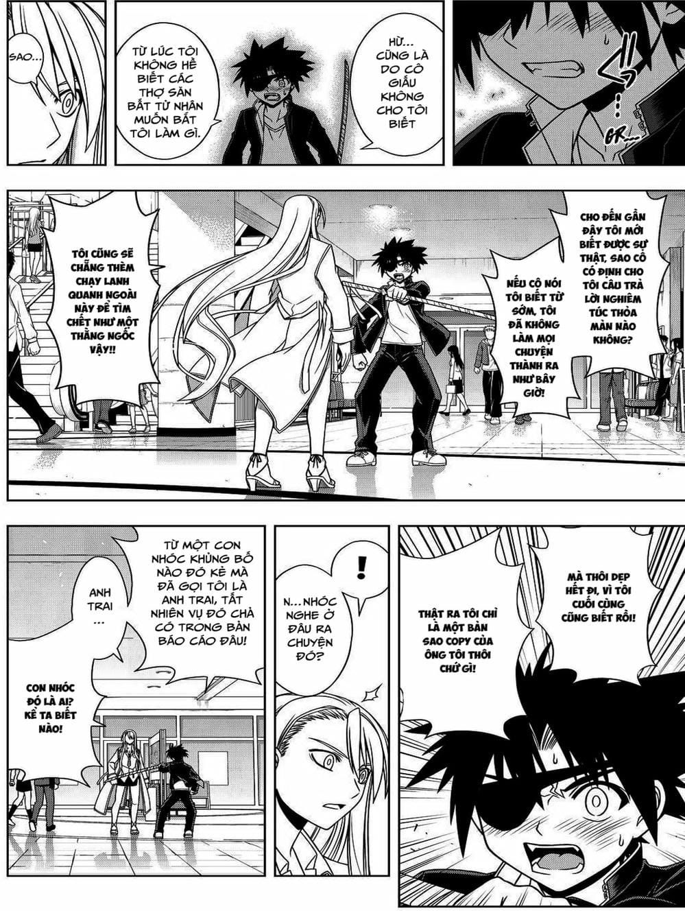Truyện Tranh Lựa Chọn Phân Kỳ - Uq Holder! trang 9