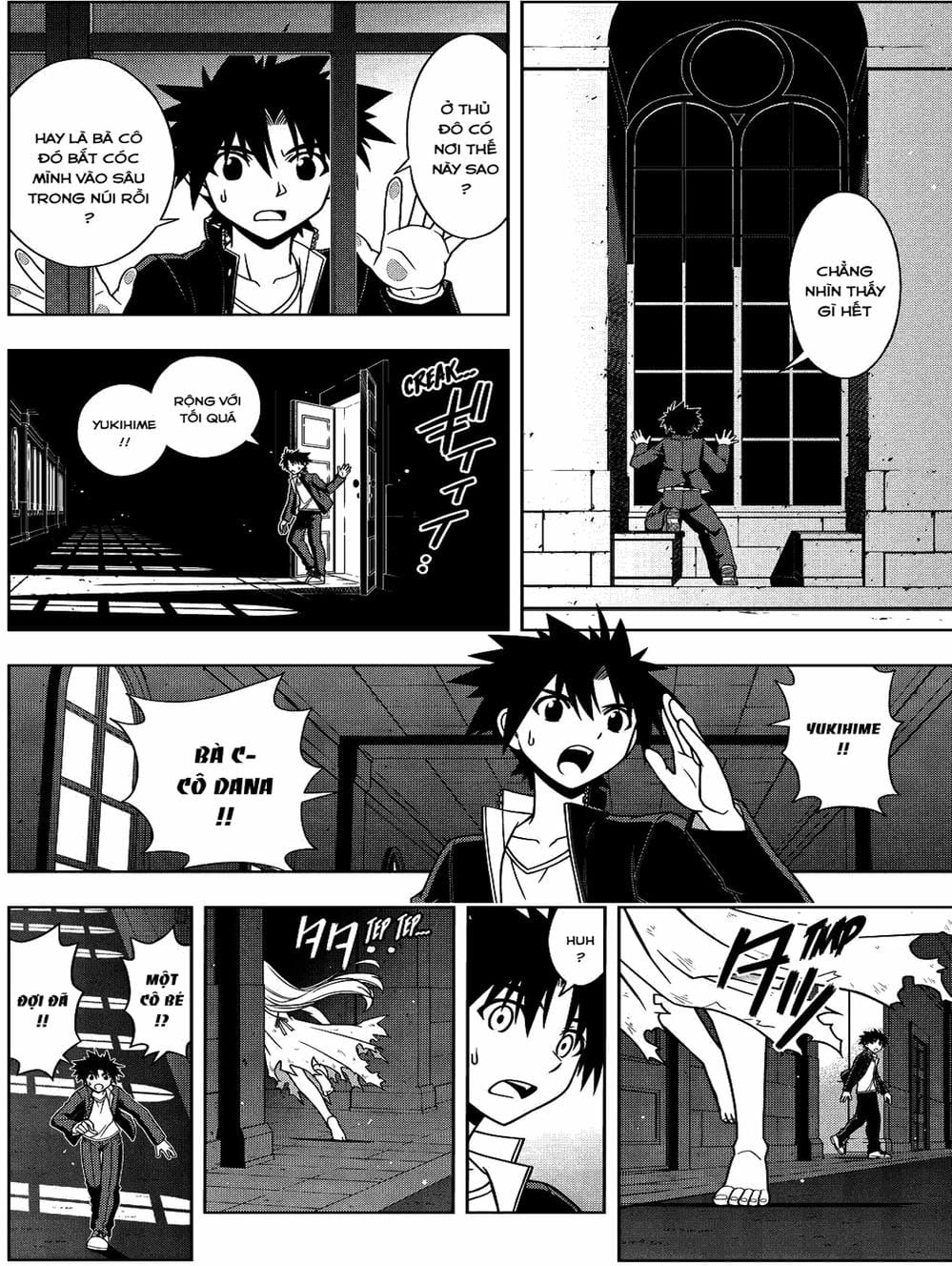 Truyện Tranh Lựa Chọn Phân Kỳ - Uq Holder! trang 9