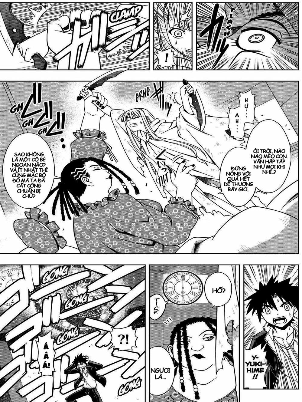 Truyện Tranh Lựa Chọn Phân Kỳ - Uq Holder! trang 9