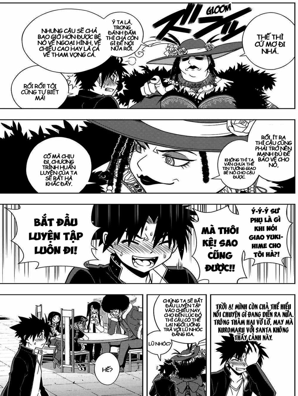 Truyện Tranh Lựa Chọn Phân Kỳ - Uq Holder! trang 9
