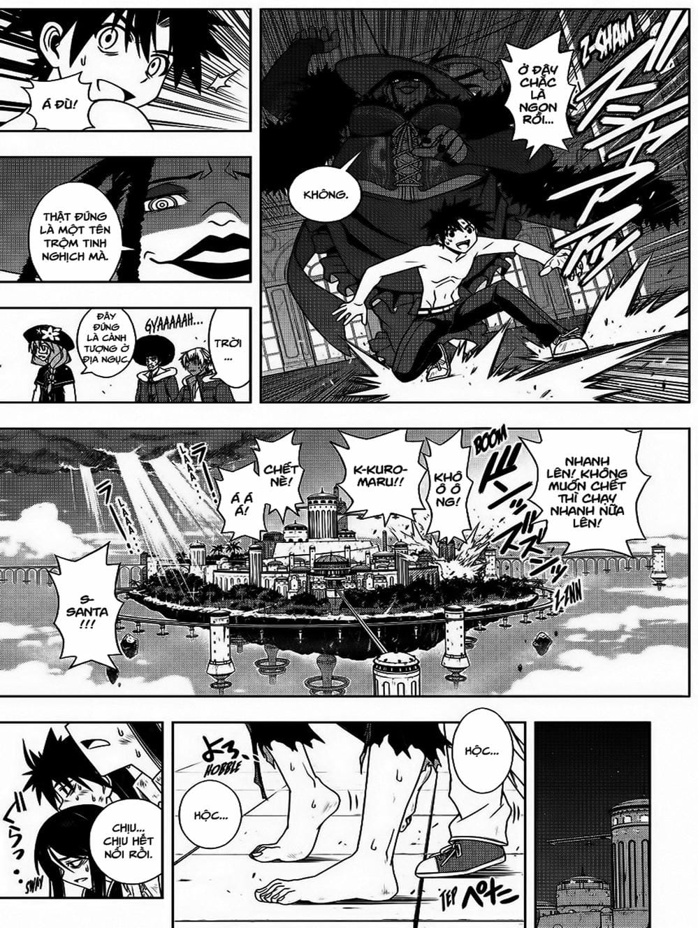 Truyện Tranh Lựa Chọn Phân Kỳ - Uq Holder! trang 9