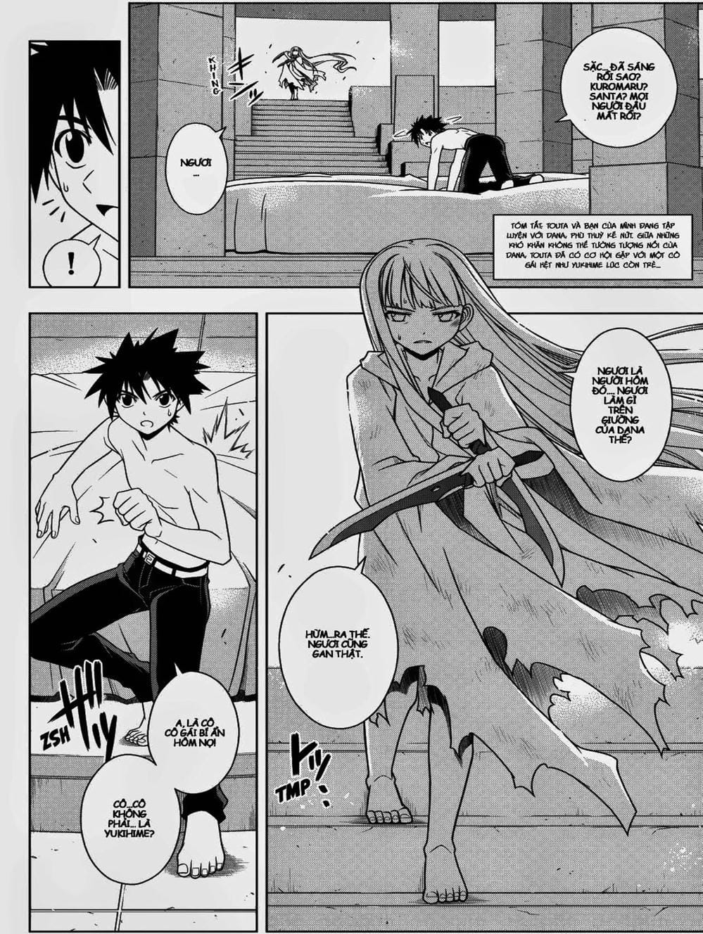 Truyện Tranh Lựa Chọn Phân Kỳ - Uq Holder! trang 9