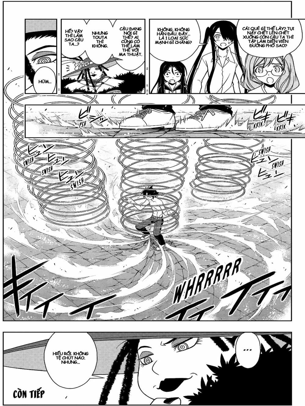 Truyện Tranh Lựa Chọn Phân Kỳ - Uq Holder! trang 9