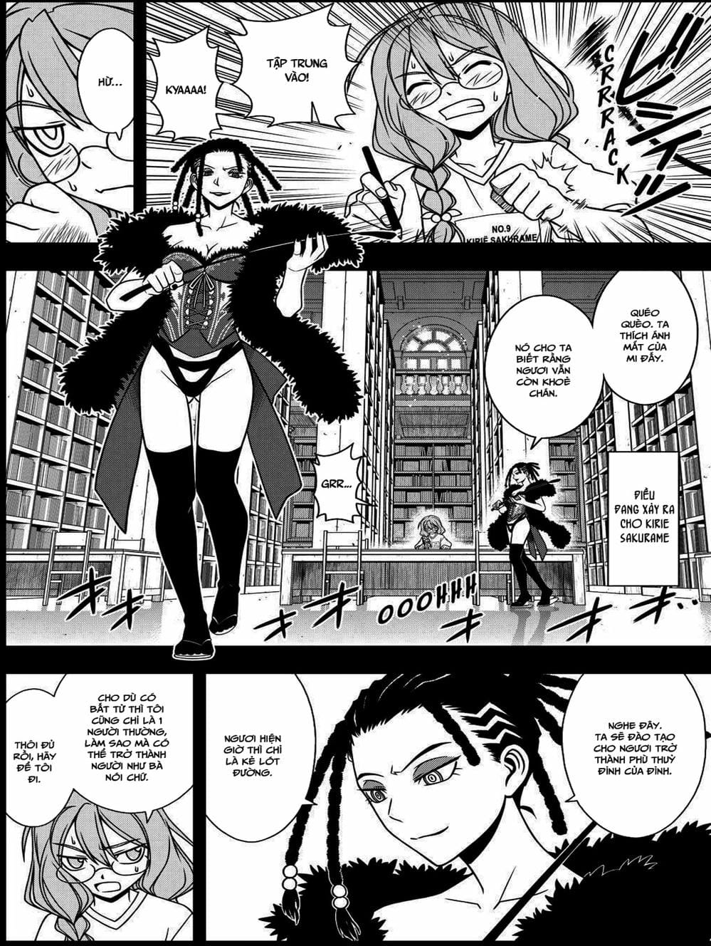 Truyện Tranh Lựa Chọn Phân Kỳ - Uq Holder! trang 9