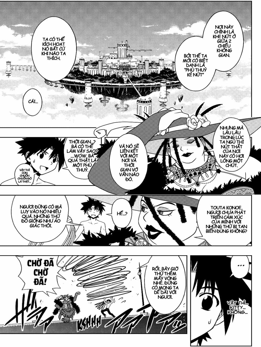 Truyện Tranh Lựa Chọn Phân Kỳ - Uq Holder! trang 9