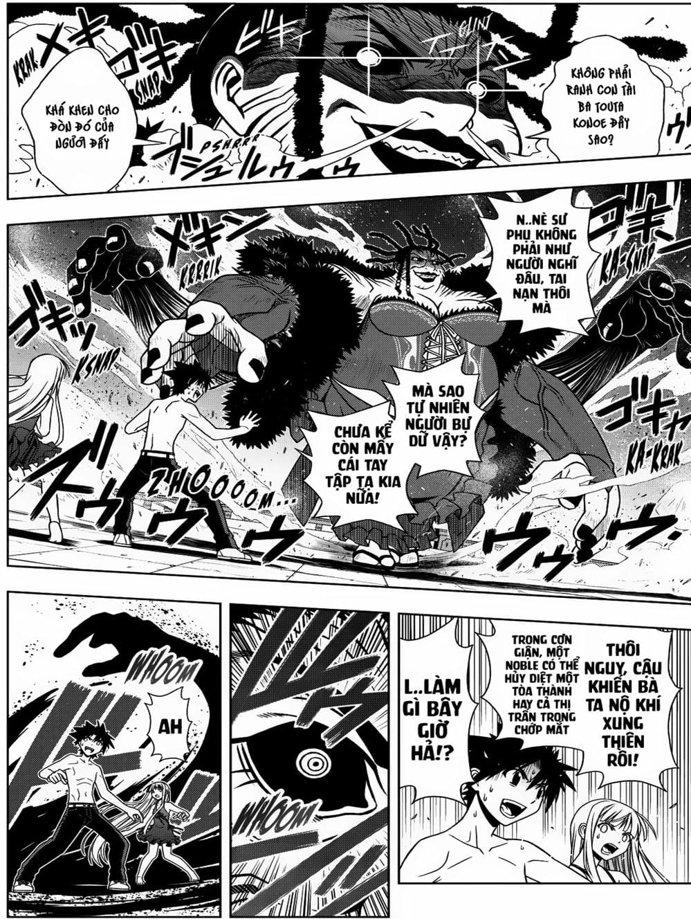 Truyện Tranh Lựa Chọn Phân Kỳ - Uq Holder! trang 9