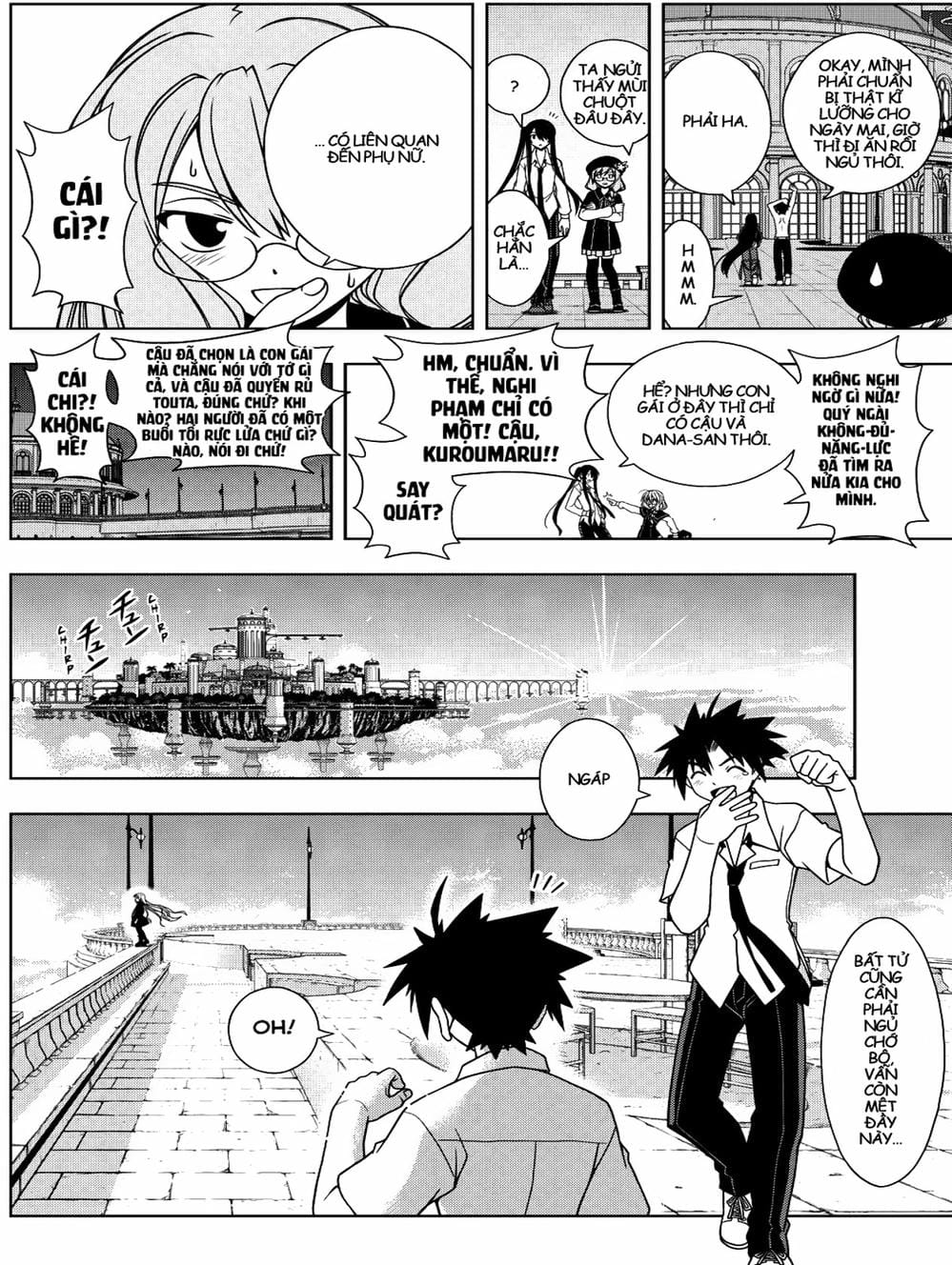 Truyện Tranh Lựa Chọn Phân Kỳ - Uq Holder! trang 9