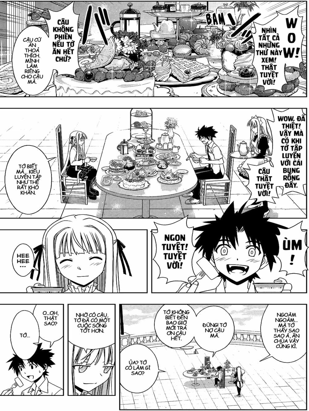 Truyện Tranh Lựa Chọn Phân Kỳ - Uq Holder! trang 9