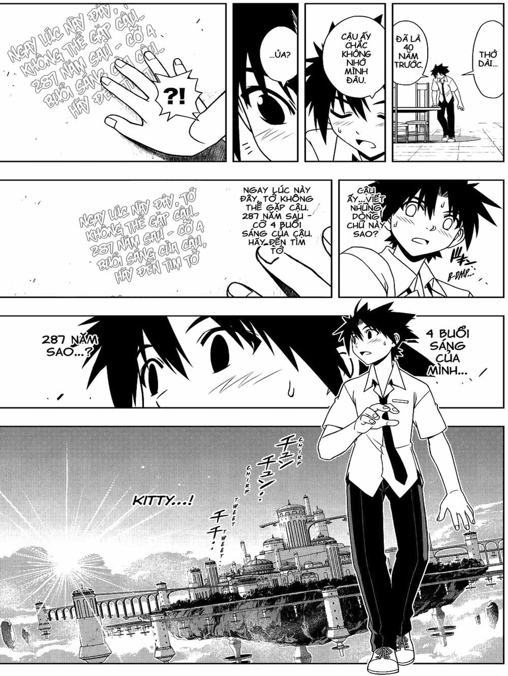 Truyện Tranh Lựa Chọn Phân Kỳ - Uq Holder! trang 9