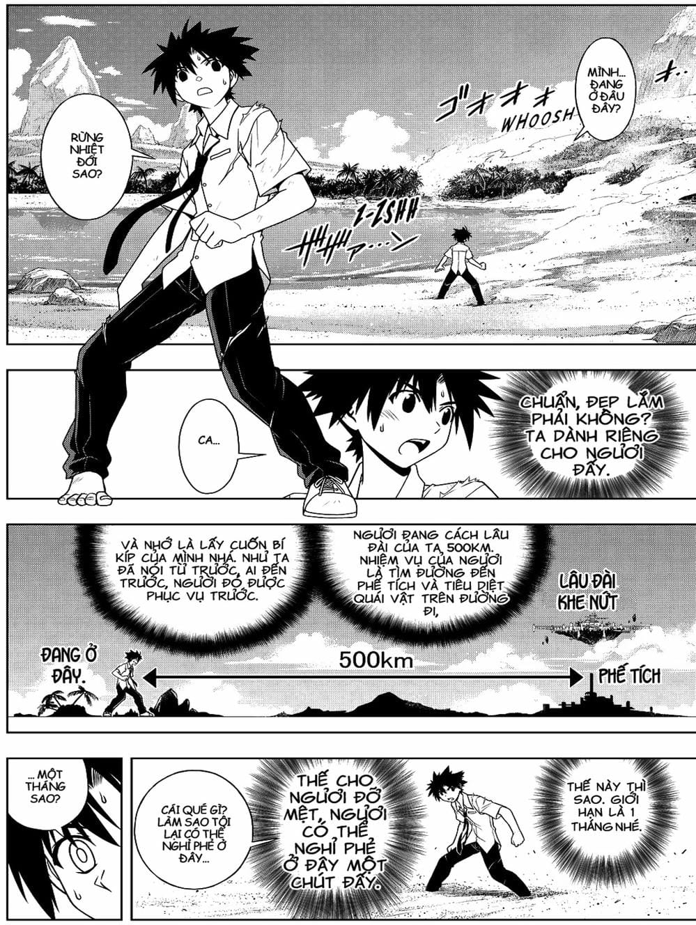 Truyện Tranh Lựa Chọn Phân Kỳ - Uq Holder! trang 9