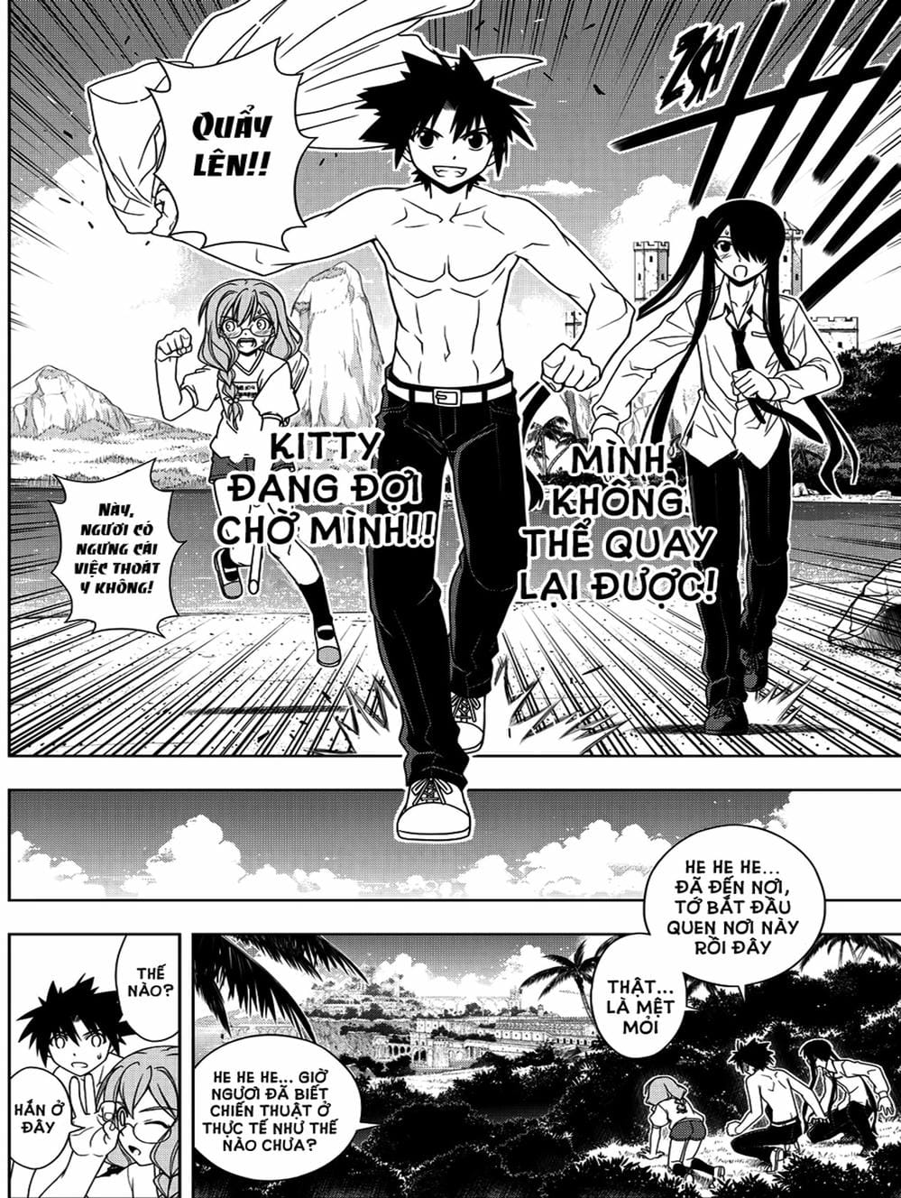 Truyện Tranh Lựa Chọn Phân Kỳ - Uq Holder! trang 9
