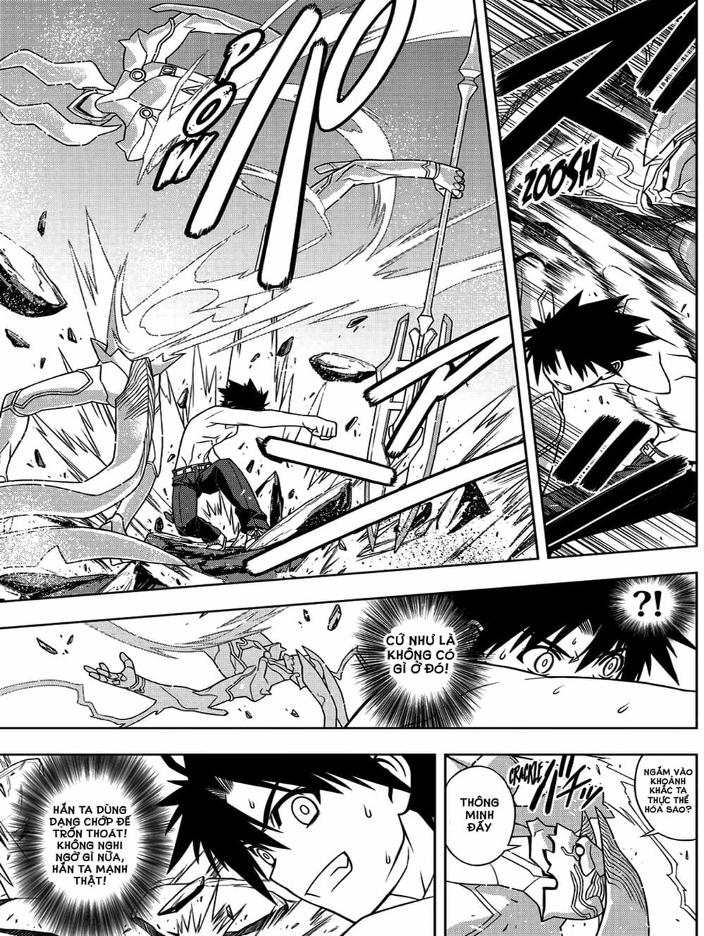 Truyện Tranh Lựa Chọn Phân Kỳ - Uq Holder! trang 9