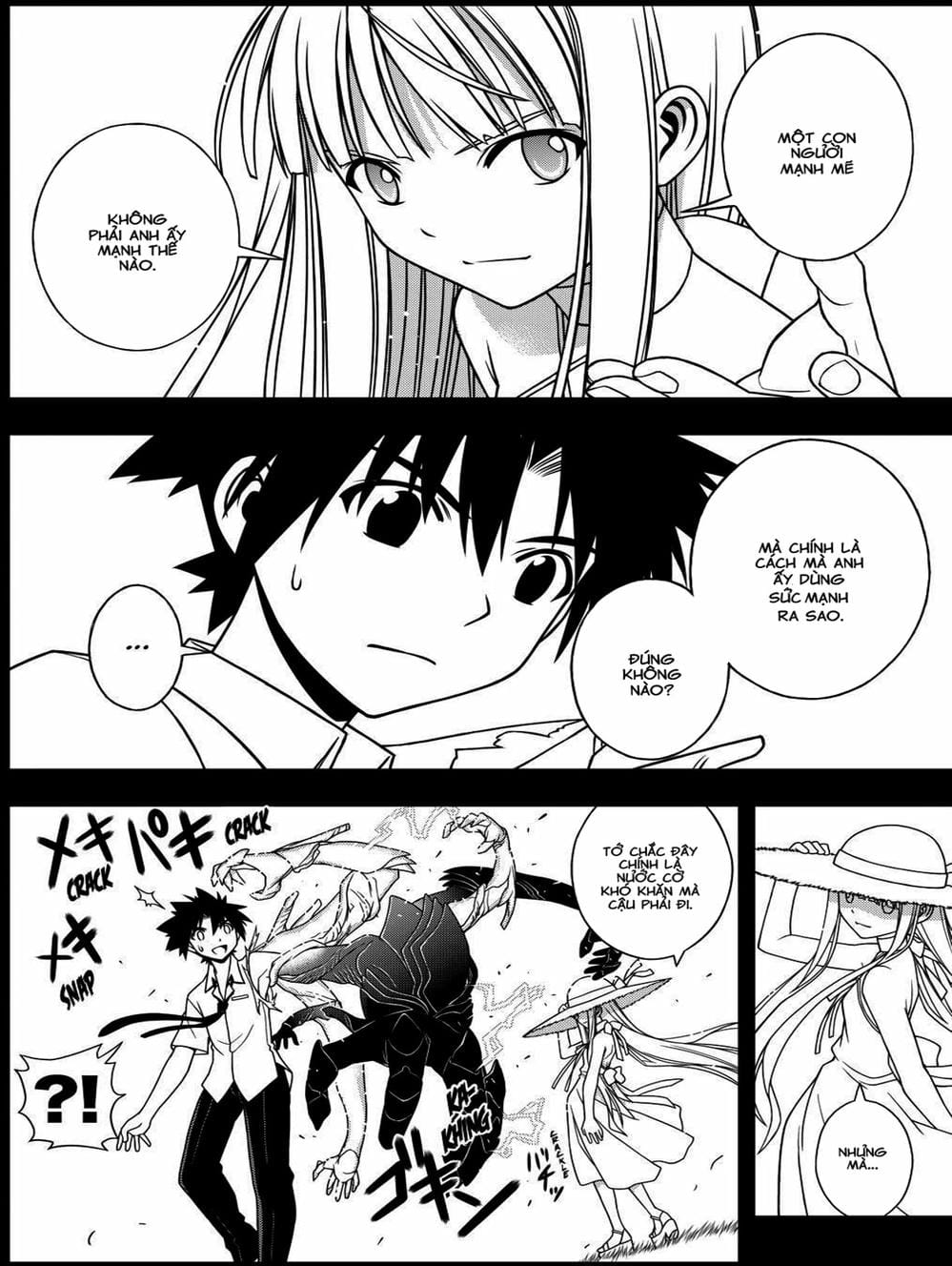 Truyện Tranh Lựa Chọn Phân Kỳ - Uq Holder! trang 9