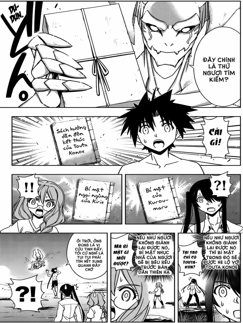 Truyện Tranh Lựa Chọn Phân Kỳ - Uq Holder! trang 9