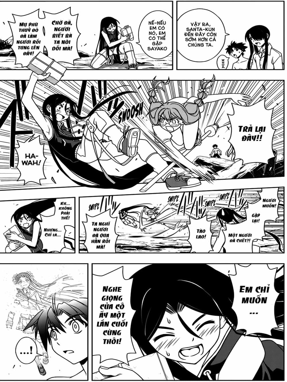 Truyện Tranh Lựa Chọn Phân Kỳ - Uq Holder! trang 9