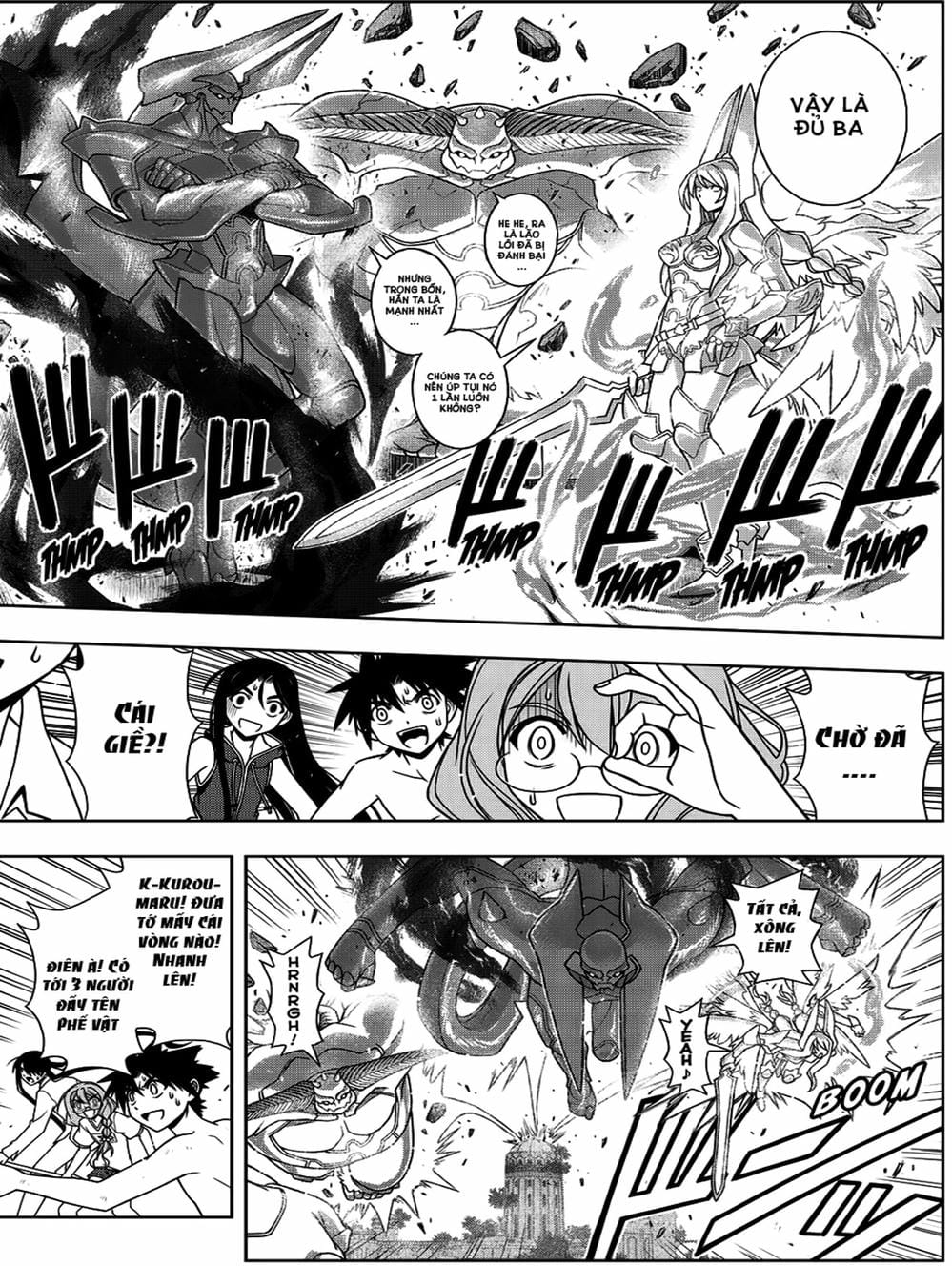 Truyện Tranh Lựa Chọn Phân Kỳ - Uq Holder! trang 9