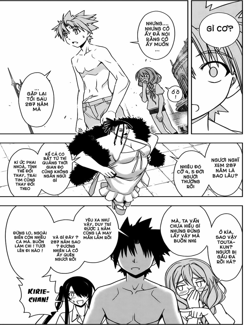 Truyện Tranh Lựa Chọn Phân Kỳ - Uq Holder! trang 9