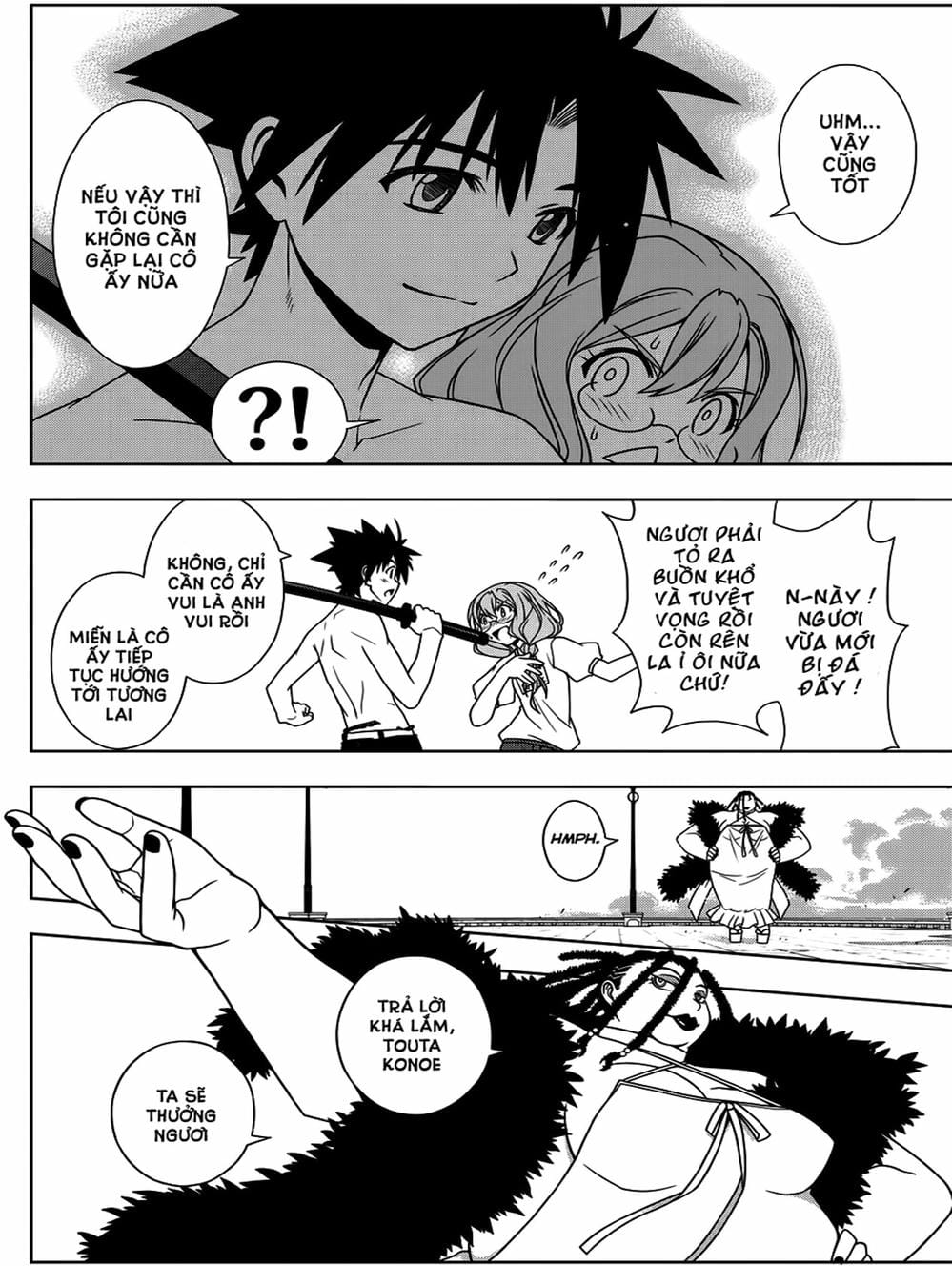 Truyện Tranh Lựa Chọn Phân Kỳ - Uq Holder! trang 9