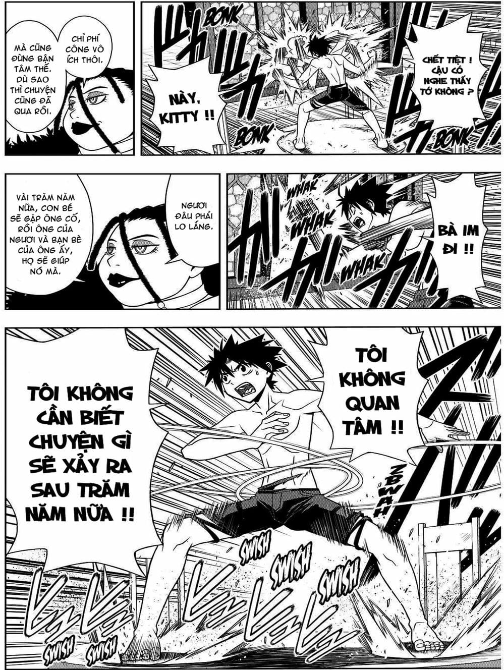 Truyện Tranh Lựa Chọn Phân Kỳ - Uq Holder! trang 9