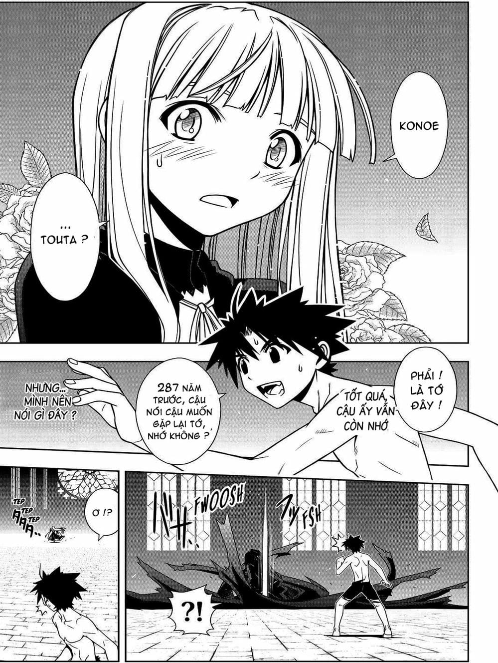 Truyện Tranh Lựa Chọn Phân Kỳ - Uq Holder! trang 9