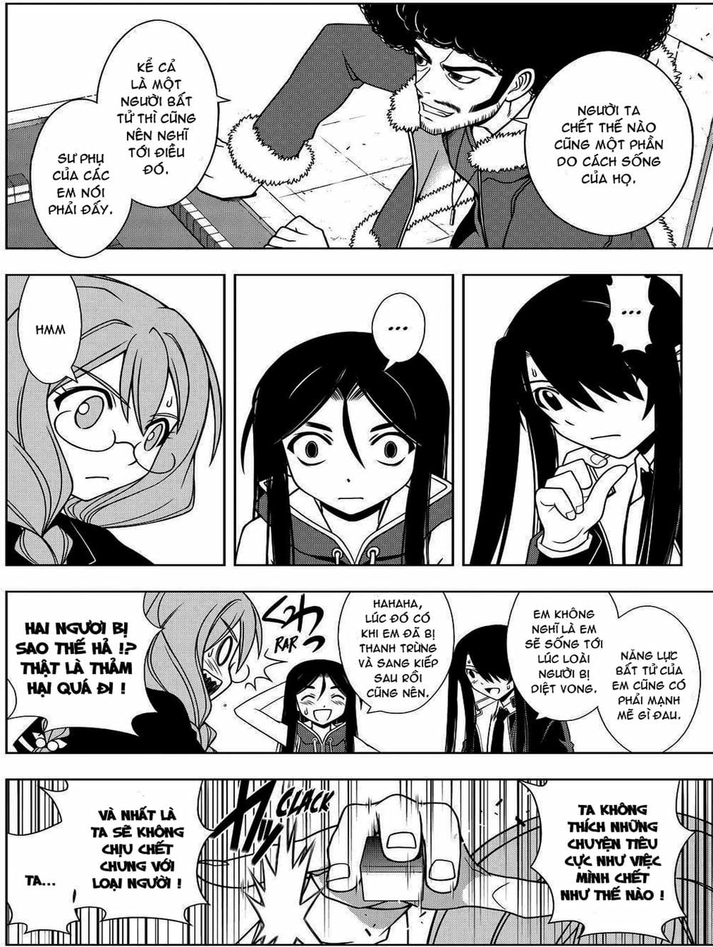 Truyện Tranh Lựa Chọn Phân Kỳ - Uq Holder! trang 9