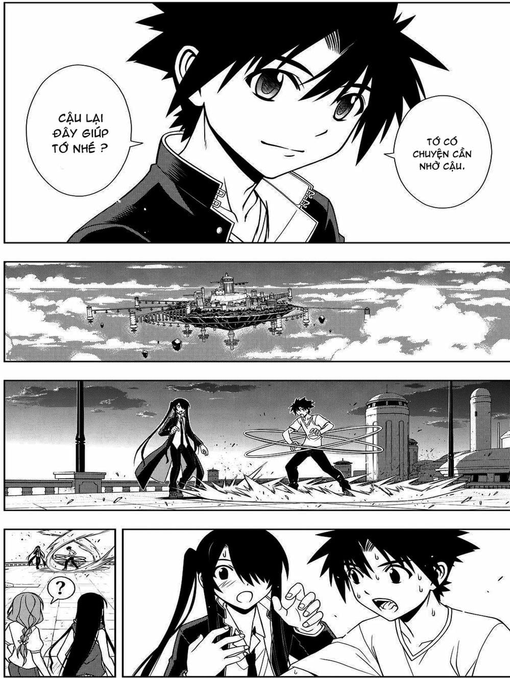 Truyện Tranh Lựa Chọn Phân Kỳ - Uq Holder! trang 9