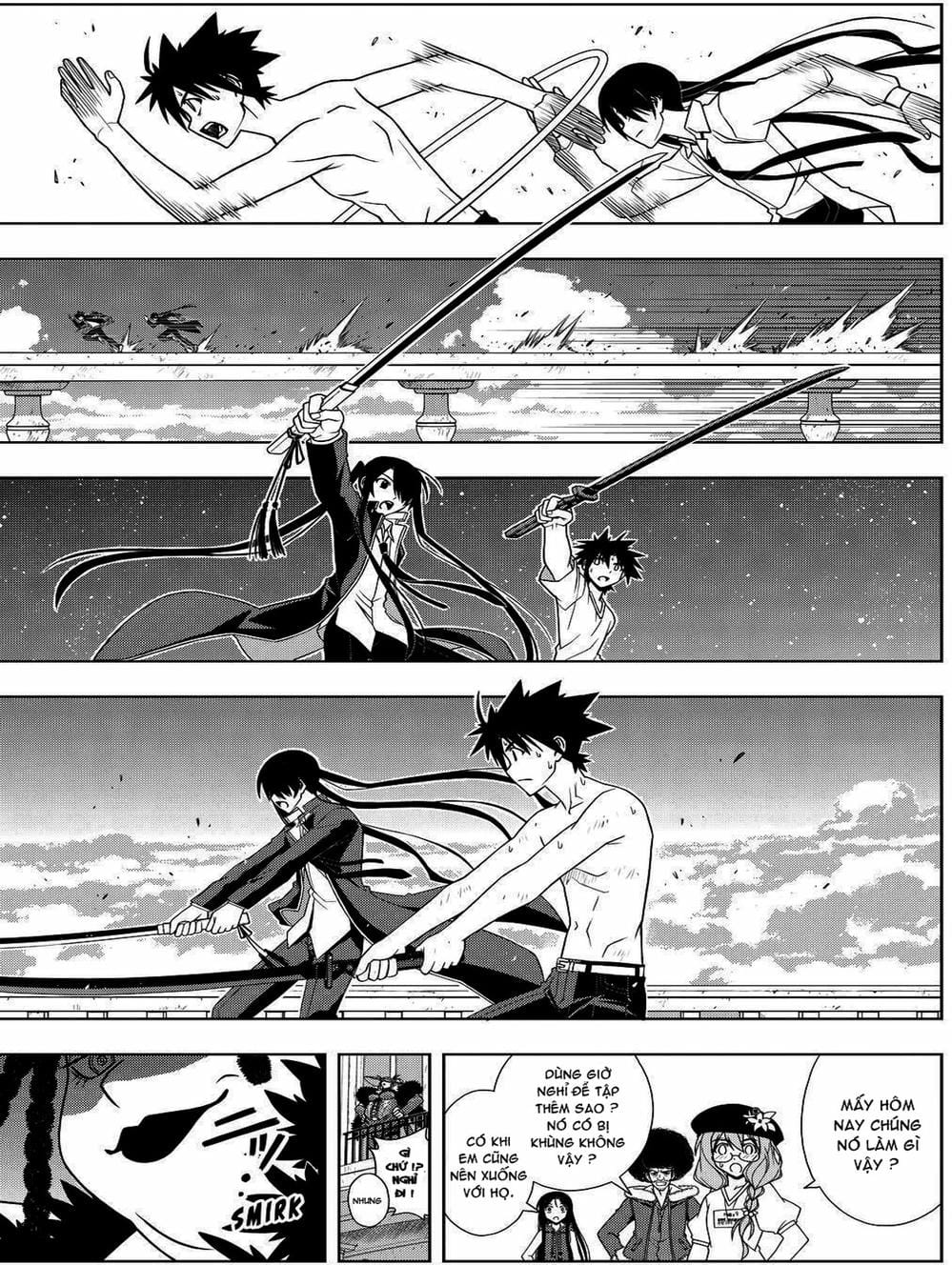 Truyện Tranh Lựa Chọn Phân Kỳ - Uq Holder! trang 9