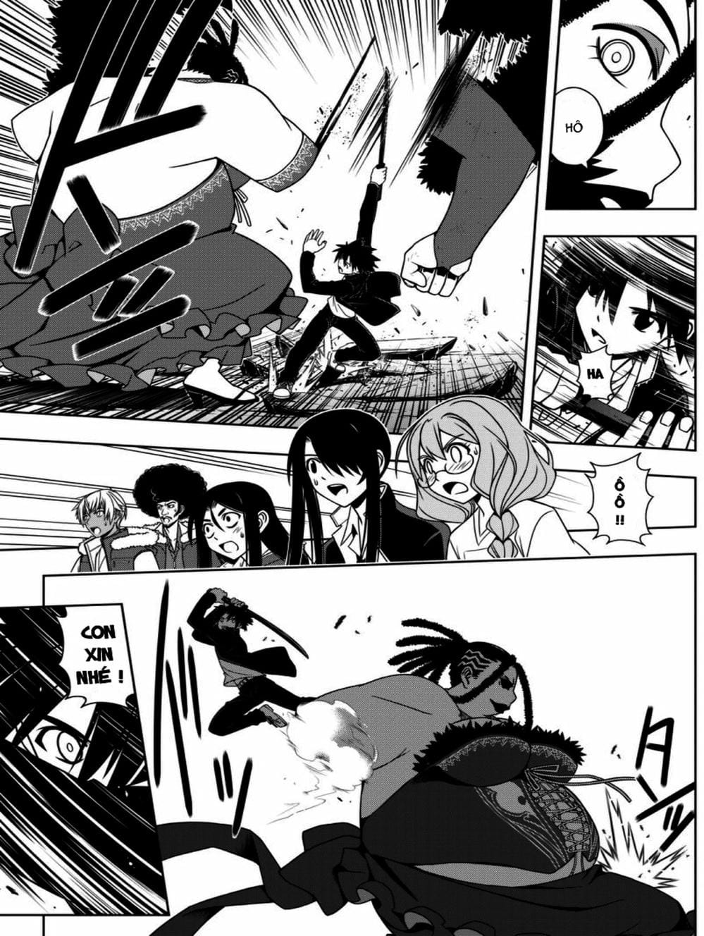 Truyện Tranh Lựa Chọn Phân Kỳ - Uq Holder! trang 9