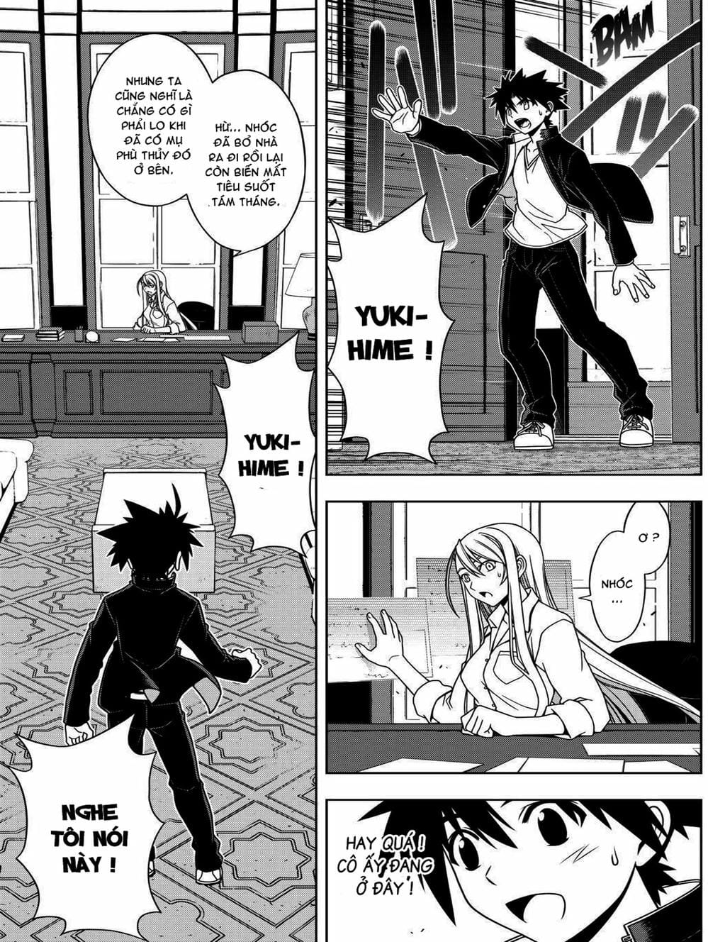 Truyện Tranh Lựa Chọn Phân Kỳ - Uq Holder! trang 9
