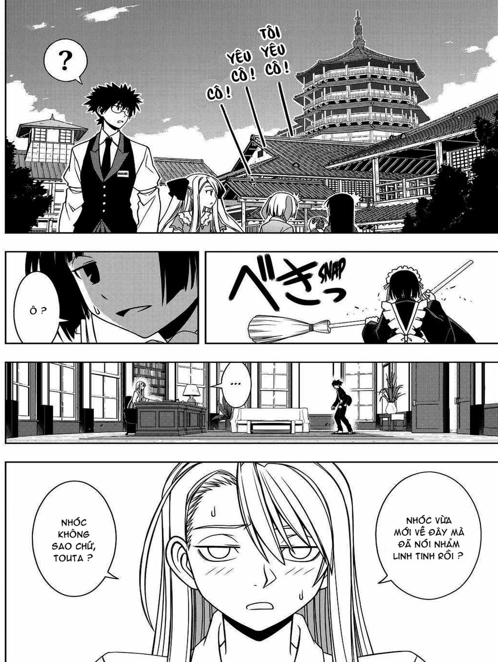 Truyện Tranh Lựa Chọn Phân Kỳ - Uq Holder! trang 9