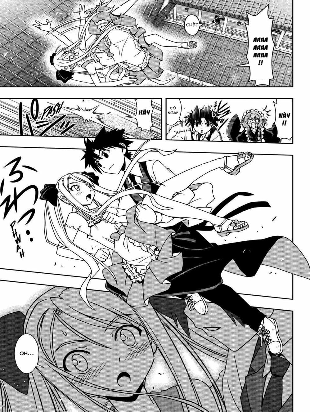 Truyện Tranh Lựa Chọn Phân Kỳ - Uq Holder! trang 9