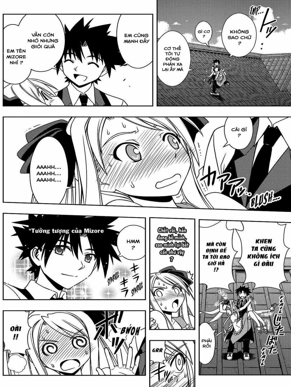 Truyện Tranh Lựa Chọn Phân Kỳ - Uq Holder! trang 9