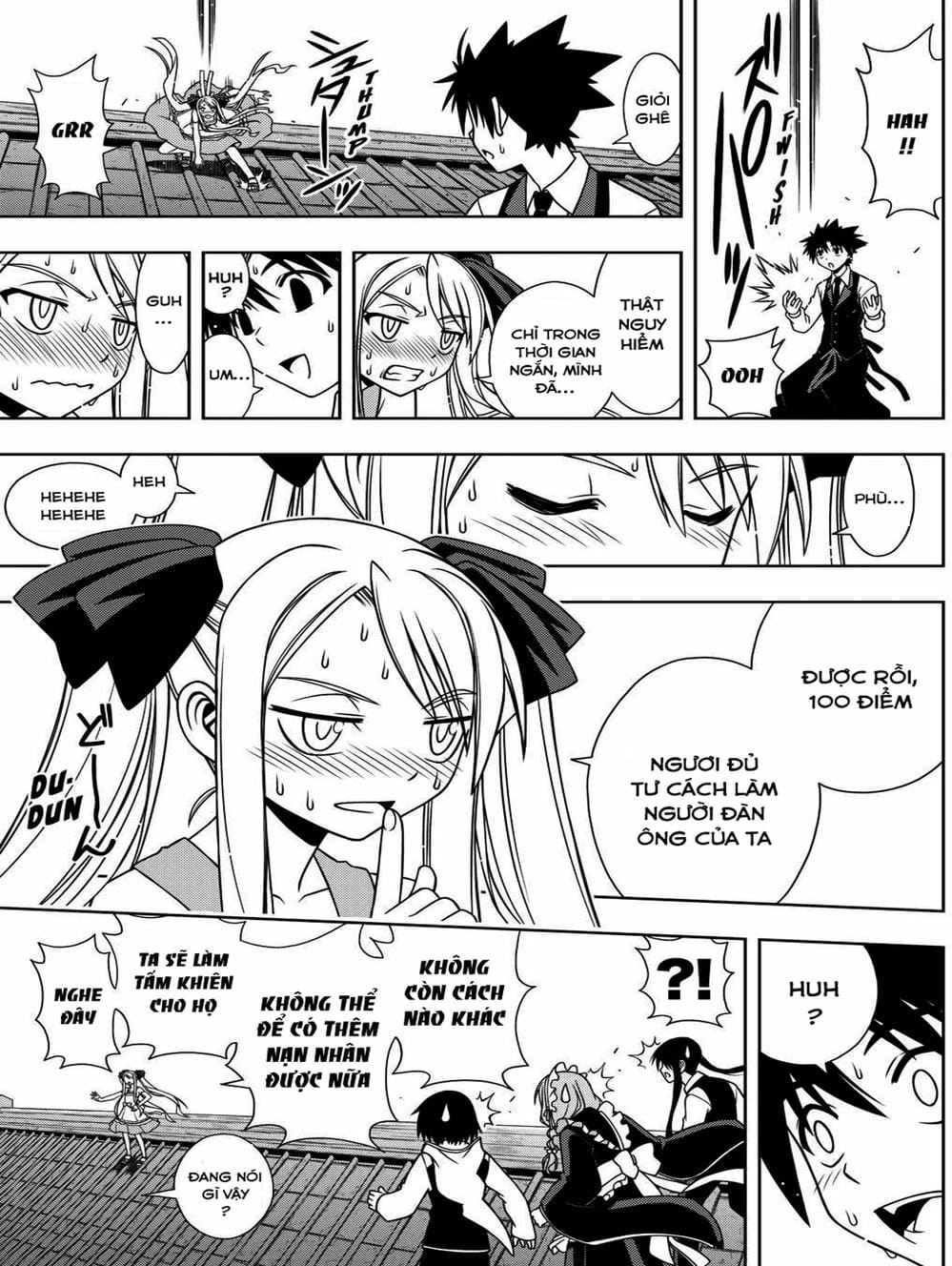 Truyện Tranh Lựa Chọn Phân Kỳ - Uq Holder! trang 9