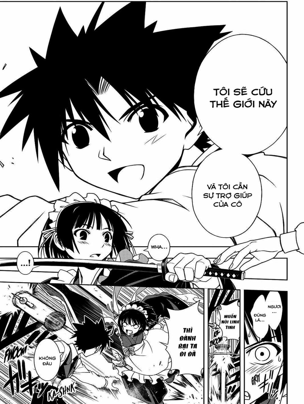 Truyện Tranh Lựa Chọn Phân Kỳ - Uq Holder! trang 9