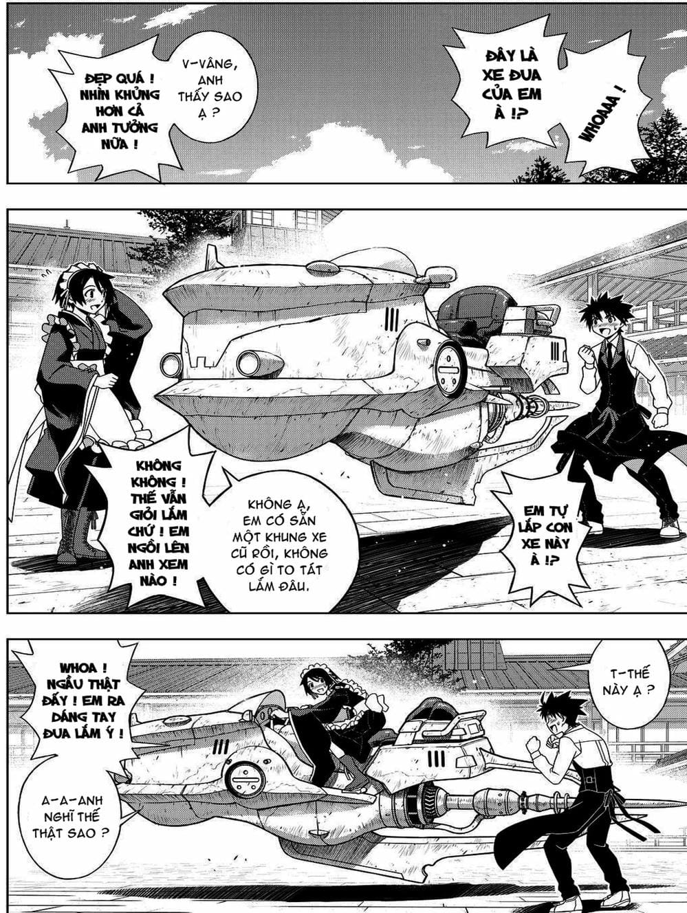 Truyện Tranh Lựa Chọn Phân Kỳ - Uq Holder! trang 9