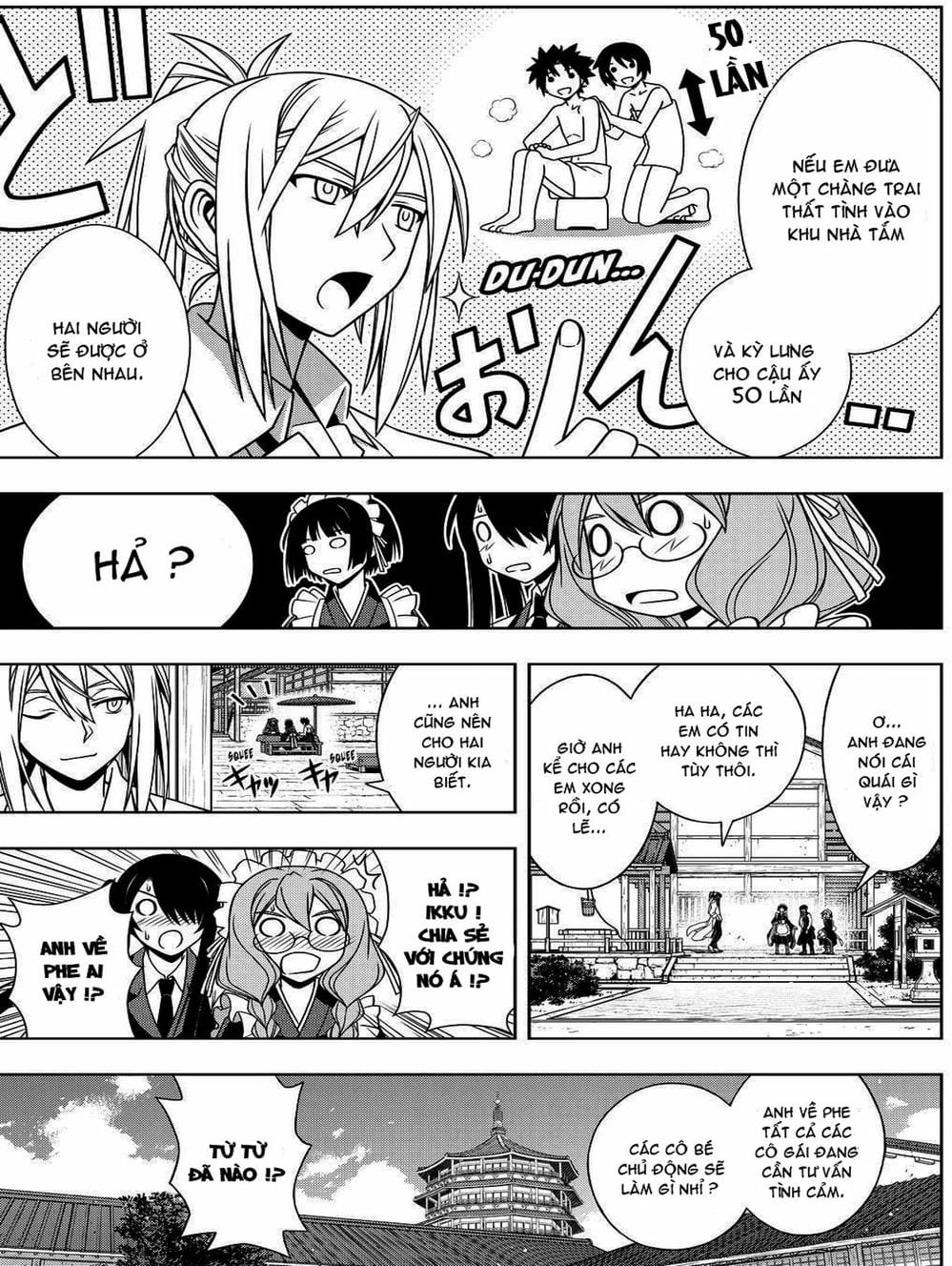 Truyện Tranh Lựa Chọn Phân Kỳ - Uq Holder! trang 9