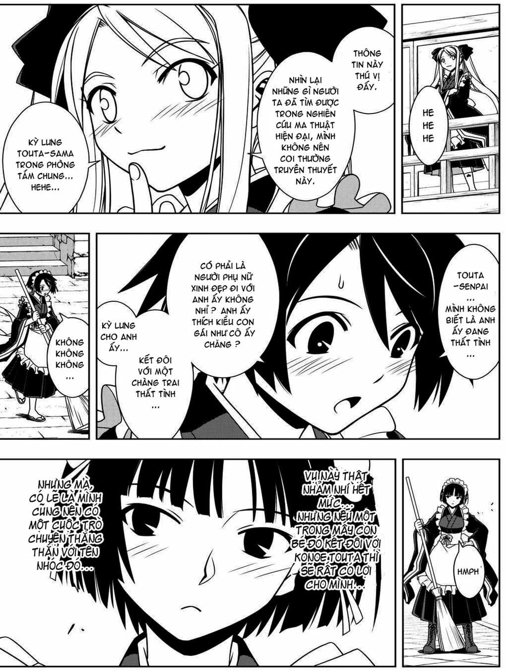 Truyện Tranh Lựa Chọn Phân Kỳ - Uq Holder! trang 9