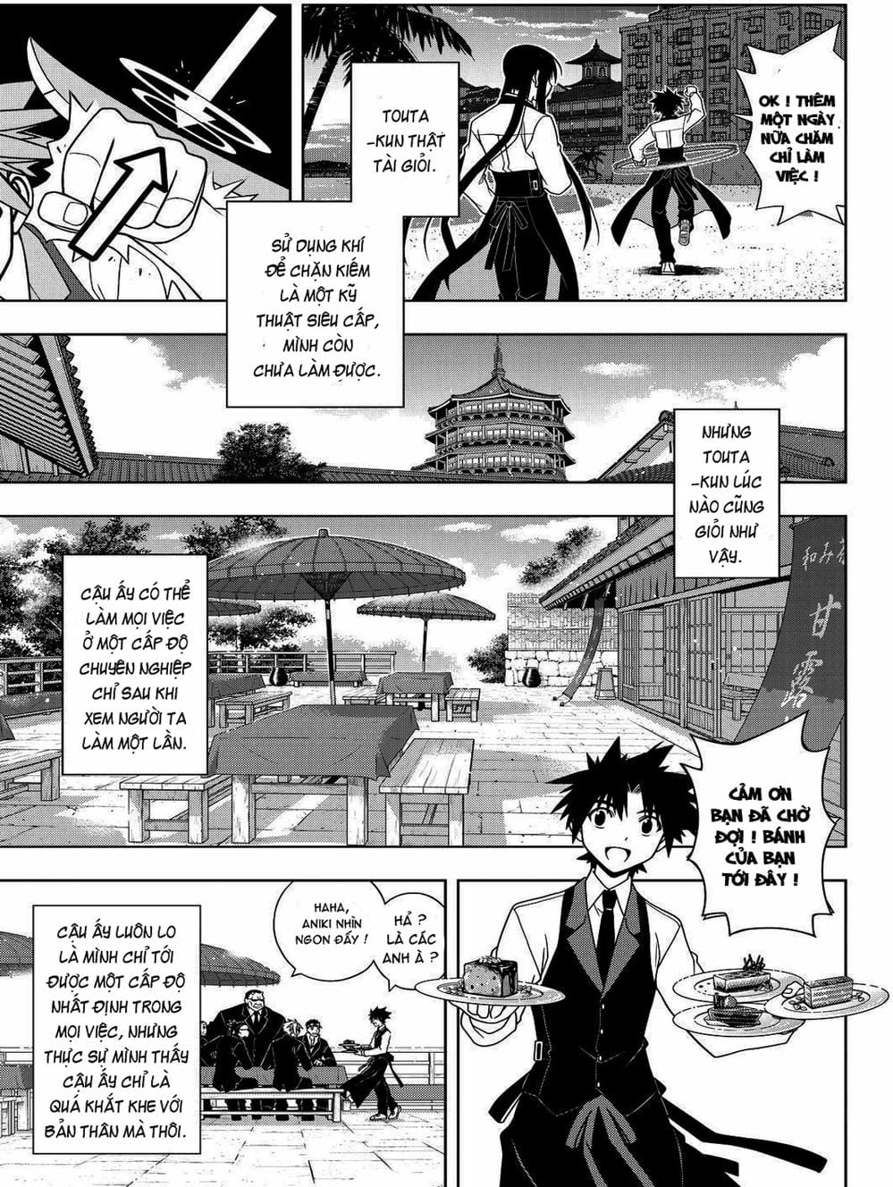 Truyện Tranh Lựa Chọn Phân Kỳ - Uq Holder! trang 9