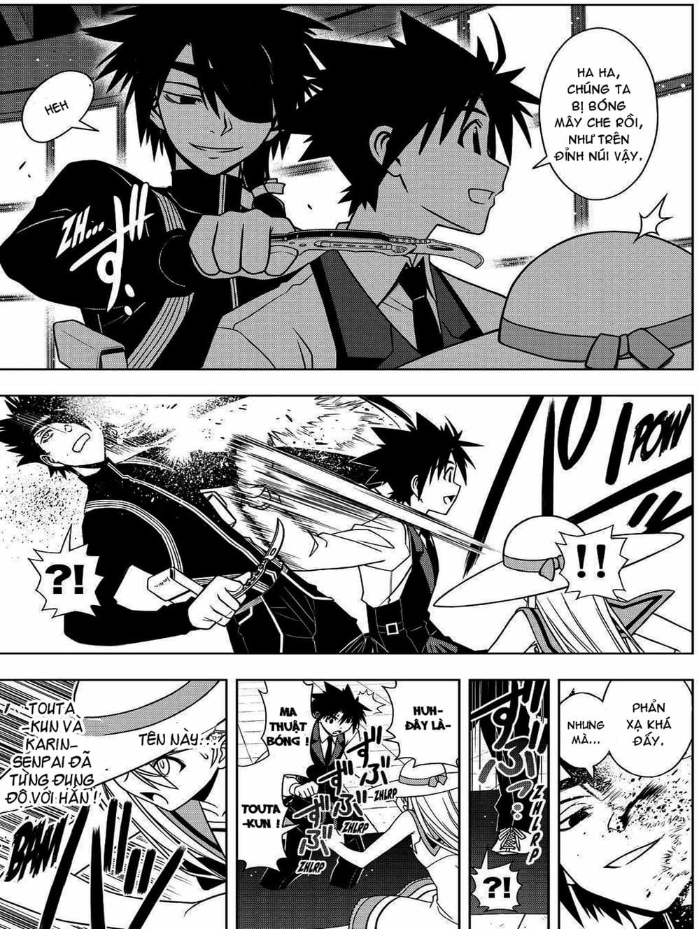 Truyện Tranh Lựa Chọn Phân Kỳ - Uq Holder! trang 9