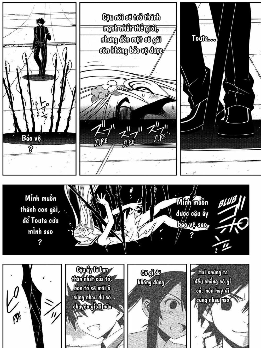 Truyện Tranh Lựa Chọn Phân Kỳ - Uq Holder! trang 9