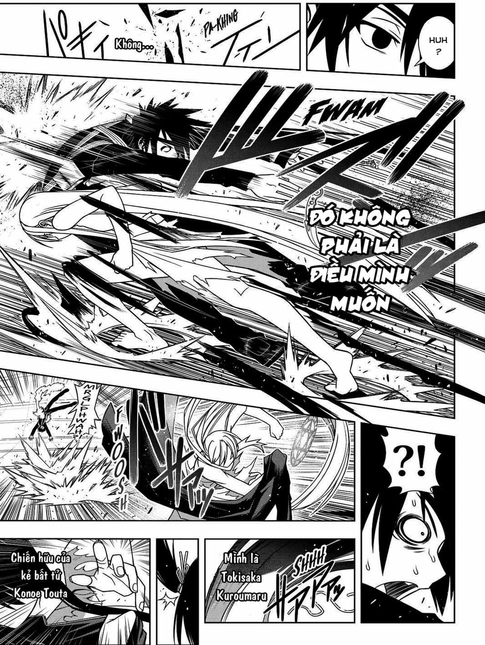 Truyện Tranh Lựa Chọn Phân Kỳ - Uq Holder! trang 9