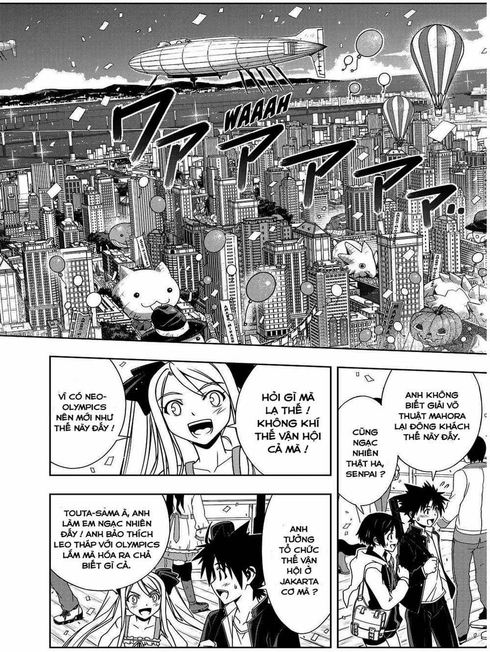 Truyện Tranh Lựa Chọn Phân Kỳ - Uq Holder! trang 9
