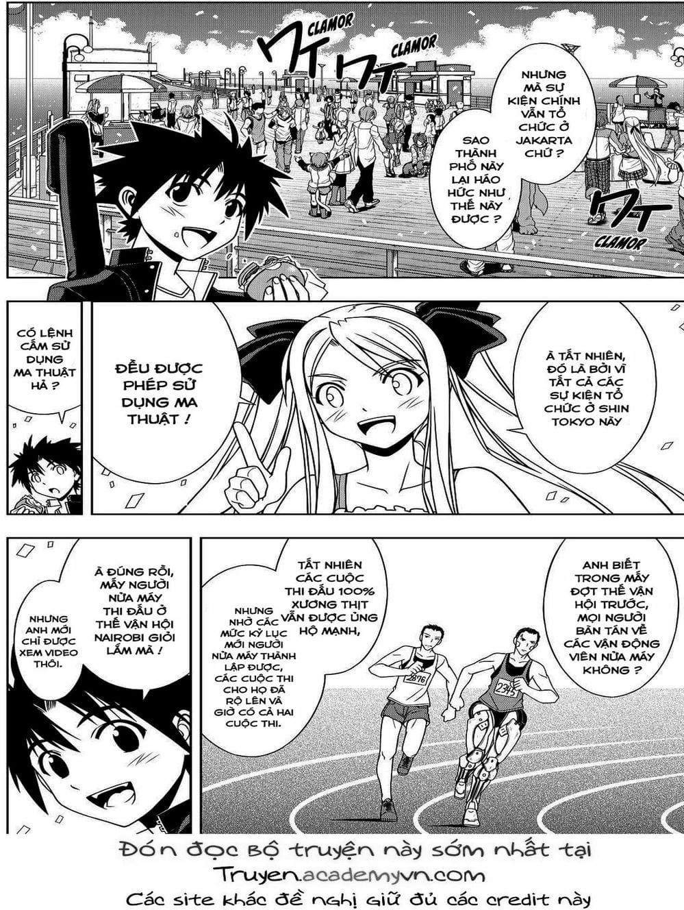 Truyện Tranh Lựa Chọn Phân Kỳ - Uq Holder! trang 9