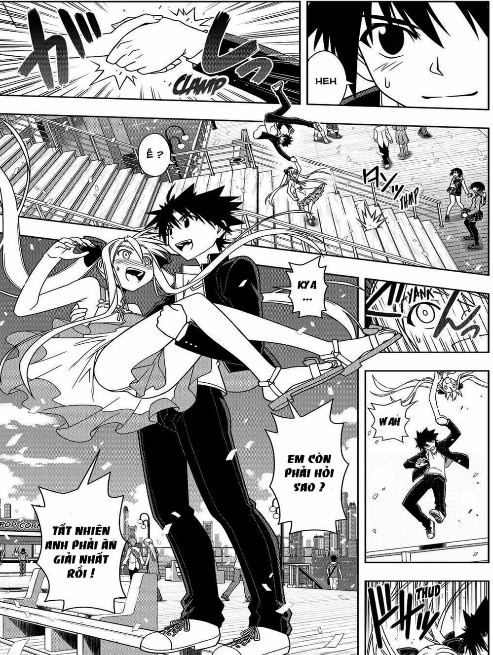 Truyện Tranh Lựa Chọn Phân Kỳ - Uq Holder! trang 9