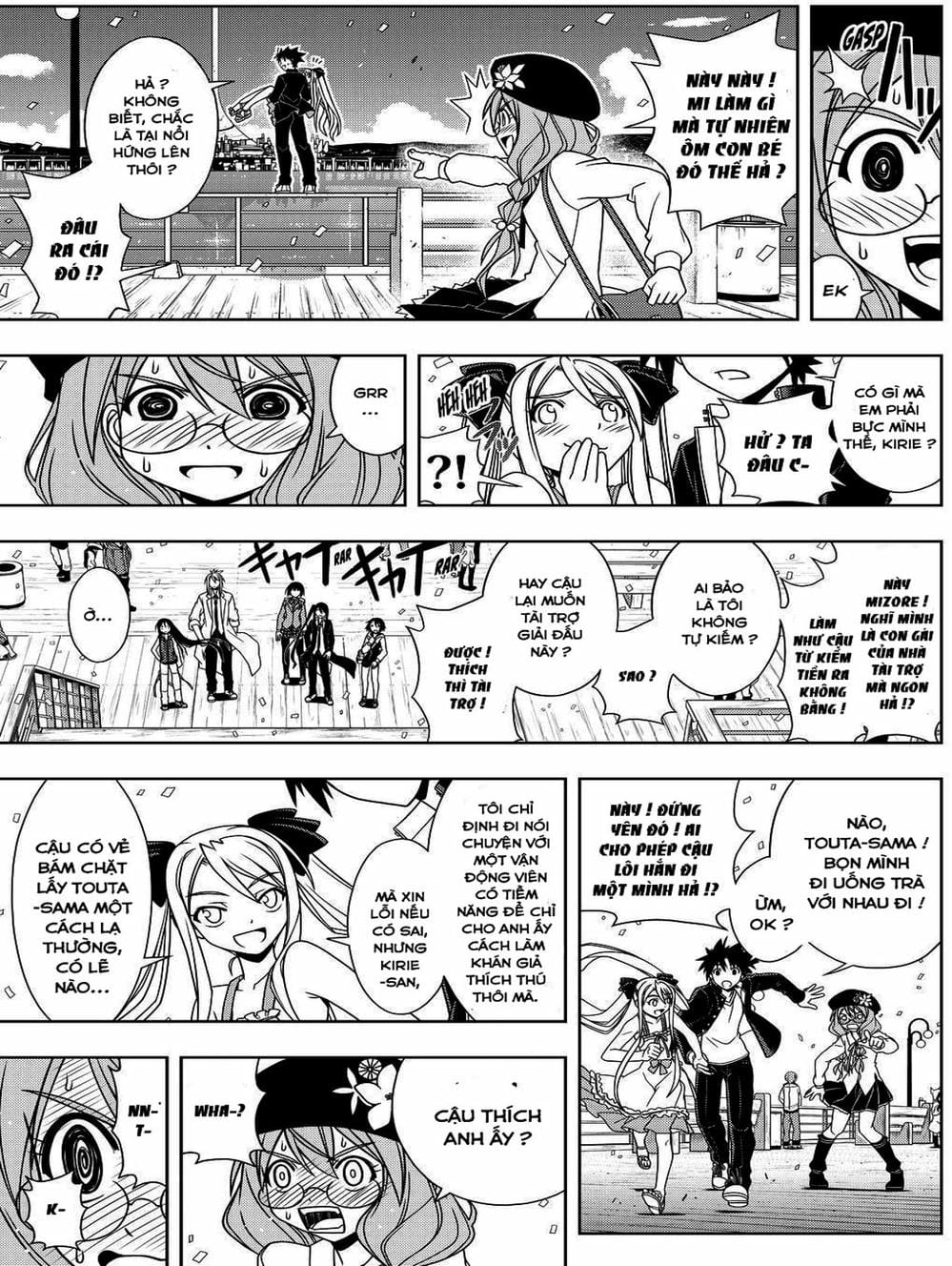 Truyện Tranh Lựa Chọn Phân Kỳ - Uq Holder! trang 9